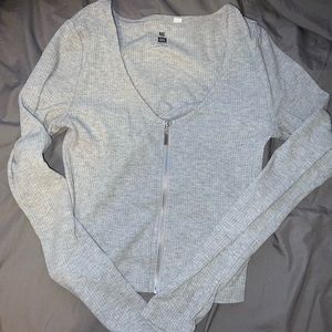 PACSUN grey long sleeve